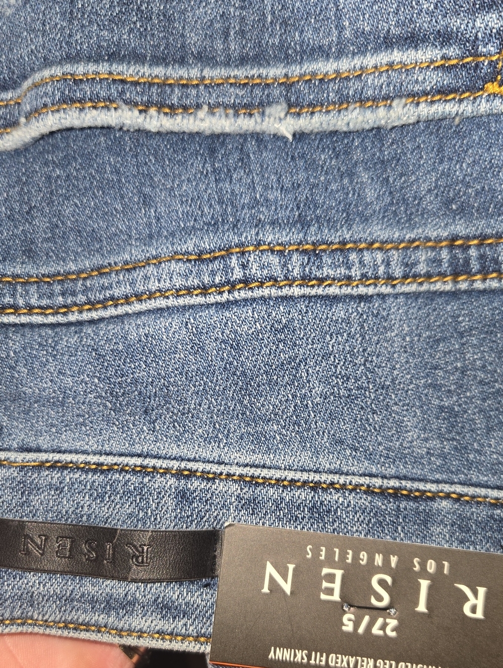 Risen Women's Light Blue Ankle Jeans - 27/5 - Picture 2 of 8
